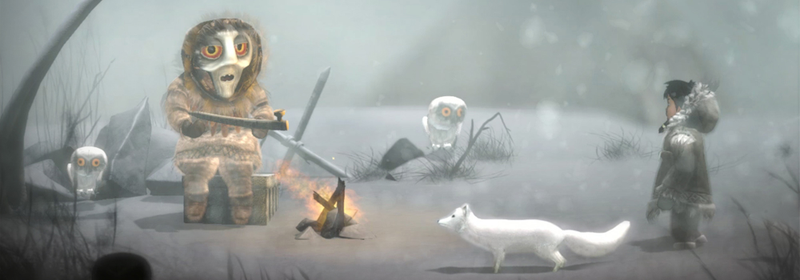 Illustration for article titled Never Alone is a warm welcome to Alaska Native folklore